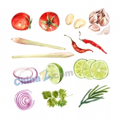 水彩蔬菜矢量设计素材